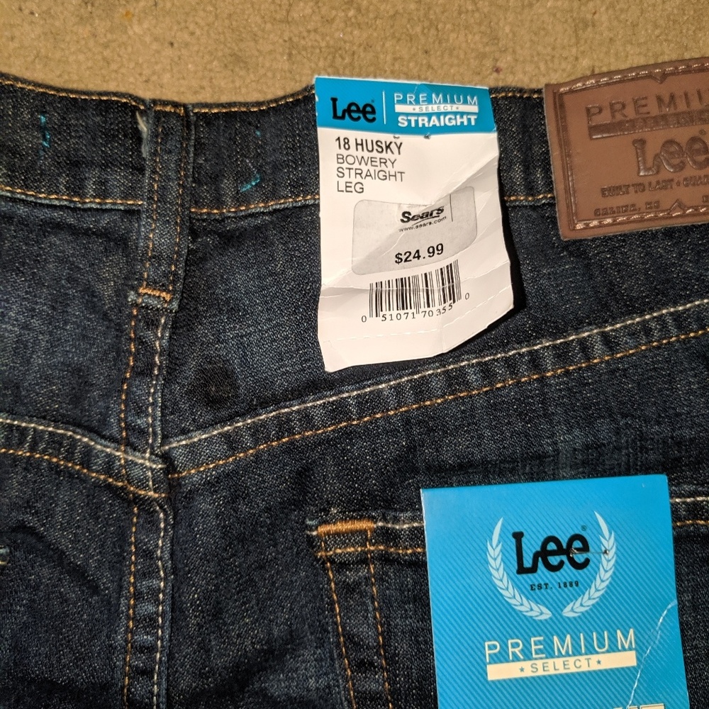Lee boys husky jeans